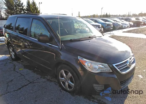 2011 Volkswagen Routan Se из США, поврежденный, VIN 2V4RW3DG3BR659526